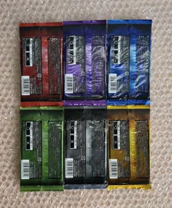 Japanese Pokemon Battle e Series 1 Complete 6 Booster Packs Set New Sealed - Image 2