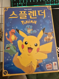 [US Shipping] Splendor Pokemon Edition Board Game Korea Exclusive Version - Image 1