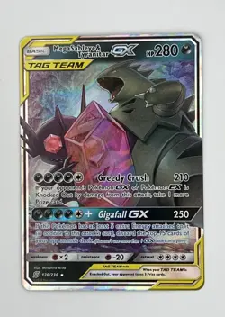 Pokemon Mega Sableye & Tyranitar GX 126/236 Sm-Unified Minds TAG TEAM GX Holo - Image 1