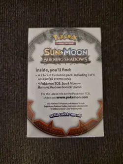 Pokemon Sun & Moon Burning Shadows Prerelease Build and Battle Kit - Image 3