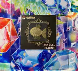Magikarp - 24k Gold Plated Sticker - Pokemon Striking Popping Candy [Korean] - Image 1