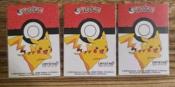 2025 POKEMON STAINED GLASS Crystal Bellsprout / Weepinbell / Victreebel - Image 5