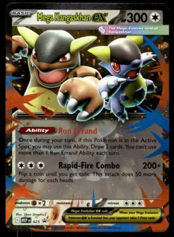 Pokemon TCG SV Promos #025 Mega Kangaskhan EX NM - Image 1