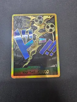 One Piece Don Card Enel PRB-01 with Gold Frame - Image 1