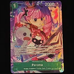 Perona (Alternate Art) OP12-034 Legacy of the Master Foil - Image 1