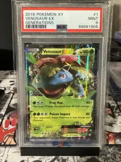 Pokemon TCG Venusaur Holo Rare Card 1/83 EX XY Generations 2016 NM Condition - Image 3