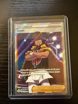 Leon 182/185 Vivid Voltage Full Art Ultra Rare 2020 - Pokemon Card NM - Image 1