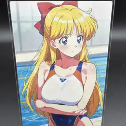 Minako Aino Sailor Moon Anime Waifu Card Doujin ACG Goddess Holo - Image 1