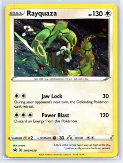 Rayquaza SWSH029 SWSH: Sword & Shield Promo Cards Holo - Image 1