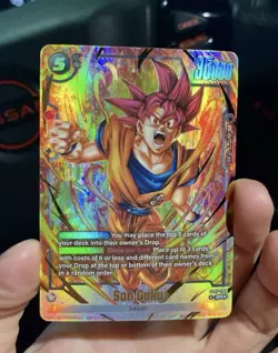 Dragon Ball Super Card Game Son Goku ALT ART【SR】FB07-104 Wish For Shenron - Image 1