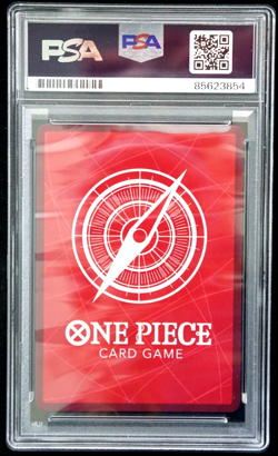 Luffy Signed Card One Piece Monkey D. Luffy Erica Schroeder PSA Authentic - Image 2
