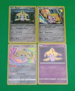 Pokemon Alternate Art Jirachi Holo Cards Lot Of 4 Shining Jirachi, Amazing NM-M - Image 1