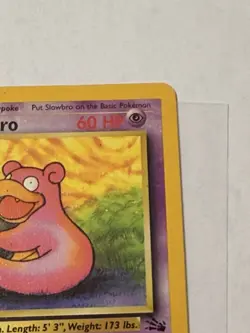 Slowbro 43/62 Non-Holo 1st Edition Fossil Set Vintage Pokemon TCG Card 43/62 - Image 4