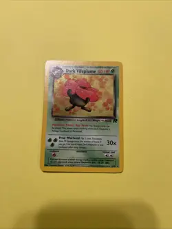 Dark Vileplume 13/82 Team Rocket Holo Pokemon Trading Cards LP/MP - Image 1