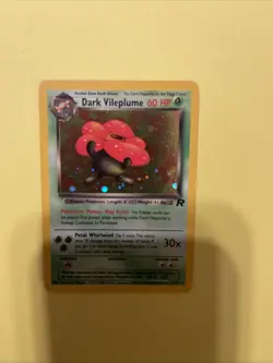 Dark Vileplume 13/82 Team Rocket Holo Pokemon Trading Cards LP/MP - Image 5