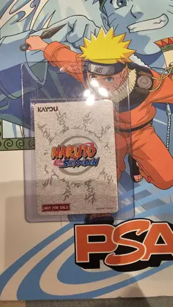 Naruto Shippuden - Naruto Uzumaki PSA Magazine Promo Card Sealed - Image 3