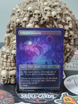☠☠ Hallowed Fountain (Borderless) Lorwyn Eclipsed Foil - Image 2