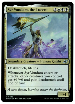 Syr Vondam, the Lucent (Foil) - 0232 - Edge of Eternities - MTG - NM Ships Now - Image 1