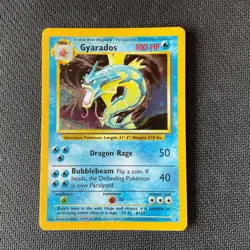 Gyarados NM LP Base Set Unlimited 6 Holo Pokemon Vintage WOTC 1999 6/102 UNL - Image 2