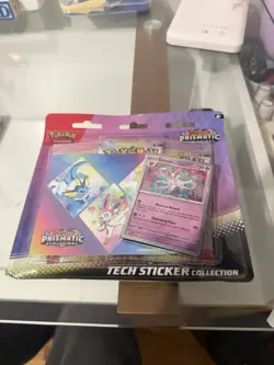 Pokemon TCG Prismatic Evolutions Tech Sticker Collection - Sealed Pack - Image 2