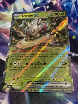 Pokemon TCG Durant ex 004/191 Double Rare Surging Sparks NM/M - Image 2