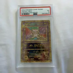 2000 Pokemon Game Promo Ancient Mew Pokemon 2000 Movie PSA 5 EX - Image 1