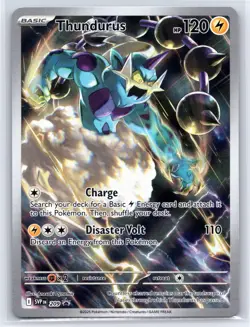 Thundurus - 209 209 - Pokemon Scarlet & Violet Promo - Promo Holo - NM - Image 1