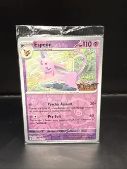 Pokemon TCG Espeon 086/197 Obsidian Flames Best Buy Exclusive Sealed NM - Image 1