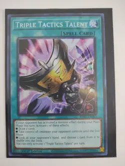 Triple Tactics Talent (Platinum Secret Rare) RA01-EN063 - Image 1