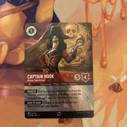 Captain Hook - Master Swordsman (Enchanted) 214/204 Disney Lorcana - Image 1