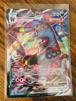 Pokemon Umbreon VMAX 095/203 Evolving Skies Ultra Rare Full Art Mint Card - Image 1