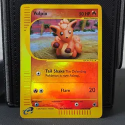Vulpix 136/165 Reverse Holo Expedition Pokemon Card 2002 E-Reader - Image 1
