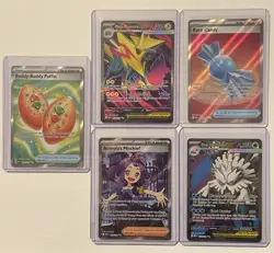 Pokemon TCG Mega Evolution Card Lot Of 5 UR - Image 1