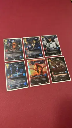 Star Wars Unlimited - SET OF 6 CARDS Galactic Championship Promo SWU - Image 1
