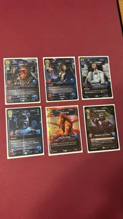 Star Wars Unlimited - SET OF 6 CARDS Galactic Championship Promo SWU - Image 2