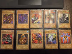 34 Card Deck Fake Yu-Gi-Oh Cards, Full Holographic - Image 1