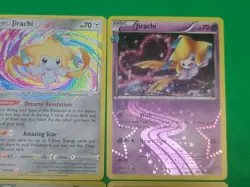 Pokemon Alternate Art Jirachi Holo Cards Lot Of 4 Radiant, Amazing Team Up, NM-M - Image 4