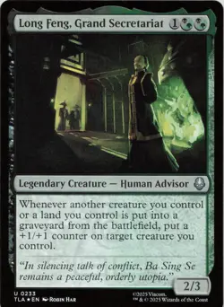 Long Feng, Grand Secretariat - FOIL - U Avatar: The Last Airbender 233 - MTG - Image 1