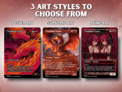 Twinflame Tyrant - Custom Magic: The Gathering Card - Image 2