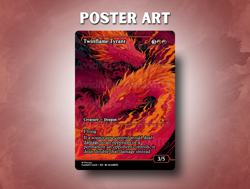 Twinflame Tyrant - Custom Magic: The Gathering Card - Image 3