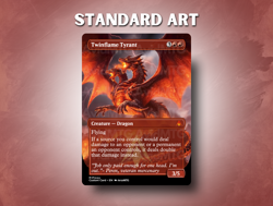 Twinflame Tyrant - Custom Magic: The Gathering Card - Image 4