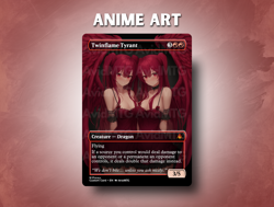 Twinflame Tyrant - Custom Magic: The Gathering Card - Image 5