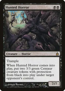 Hunted Horror Ravnica: City of Guilds NM Black Rare MAGIC MTG CARD ABUGames - Image 1