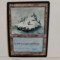 SNOW-COVERED ISLAND --- MTG -- ICE AGE --- NM - Image 1