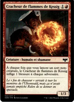 2021 Innistrad: Crimson Vow Kessig Flamebreather French #164 Light Play - Image 1