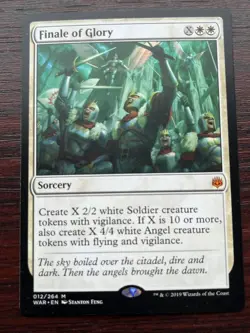 1x FINALE OF GLORY - War of the SParks - MTG - Magic the Gathering - Image 1