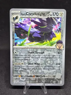 Pokemon TCG Hop's Corviknight 108/159 Journey Together Reverse Holo NM - Image 1