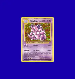 2016 Pokemon XY Evolutions Nidoking 45/108 Rare Holo - Gem Mint - Image 1