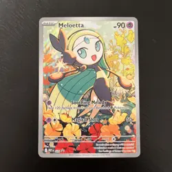 Meloetta MEP 026 - Illustration Rare Black Star Promo - Pokemon TCG - NM - Image 1