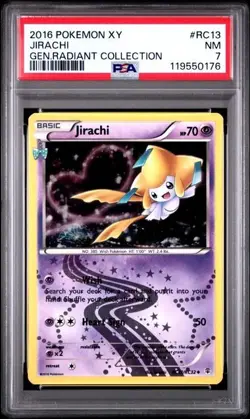 🔥 2016 Pokemon XY Generations Radiant Collection Jirachi #RC13 PSA 7 - Image 1